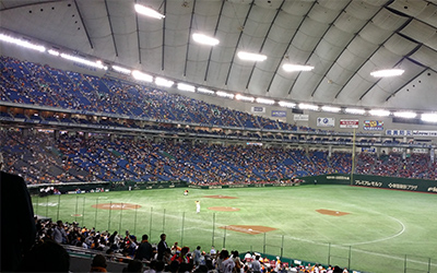 2015年9月　野球観戦